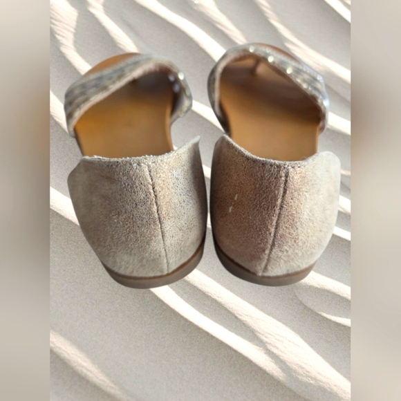 Adiamo Embellished Sandals with Metallic Accents Size 6.5 - Picture 4 of 5